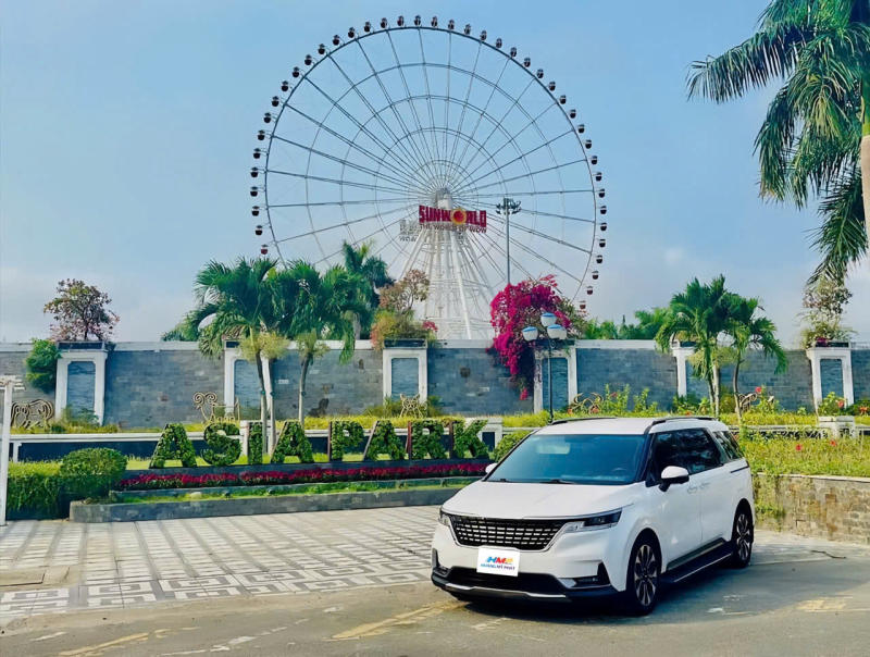 Khách hàng tin tưởng lựa chọn dịch vụ thuê xe 7 chỗ của Hoàng Mỹ Phát