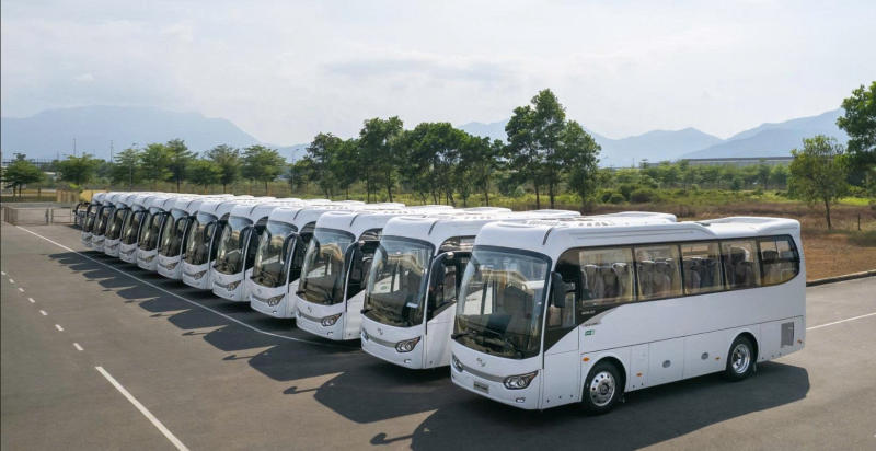 Thuê xe du lịch 29 chỗ Hoàng Mỹ Phát - xe đời mới, giá tốt, phục vụ tận tâm