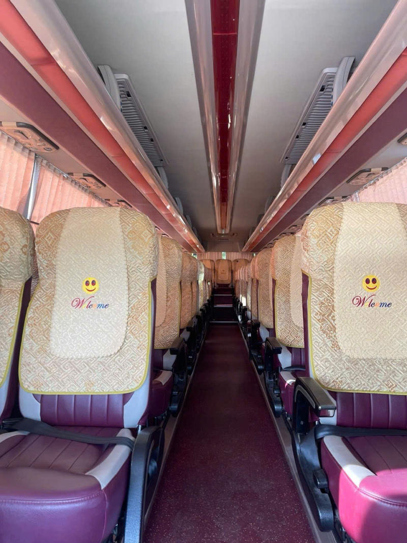 Nội thất xe 45 chỗ của Hoàng Mỹ Phá